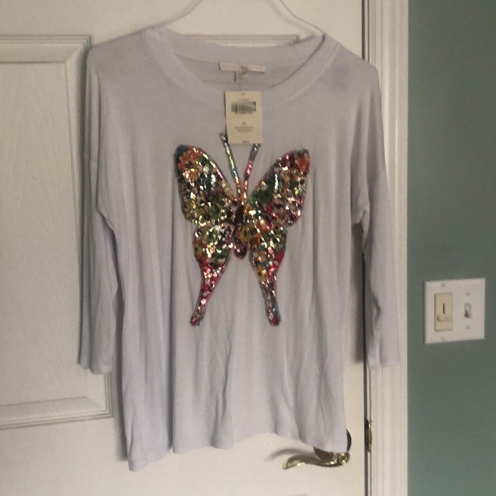 Boston proper butterfly top size medium NWT